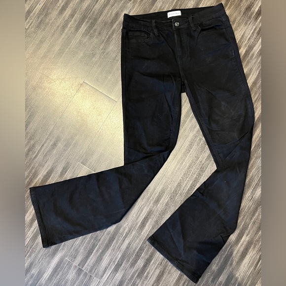 Studio Blue Black Boot Leg Jeans Size 29 - Picture 7 of 7